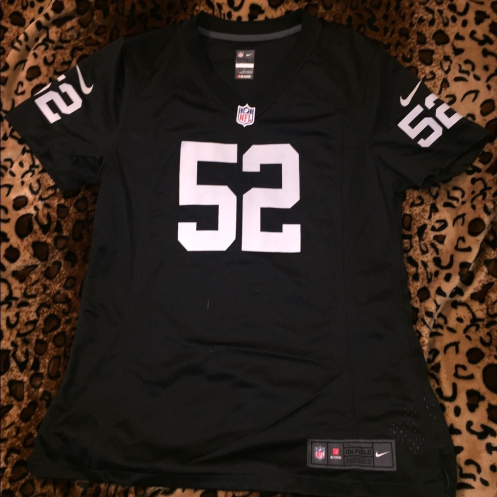 Raiders jersey NFL🖤☠️